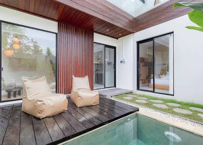 Tropical Luxe Private Pool & Modern Living Vakantiehuis Balian